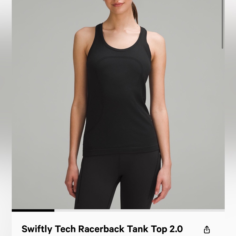 Lululemon swiftly racerback tank top